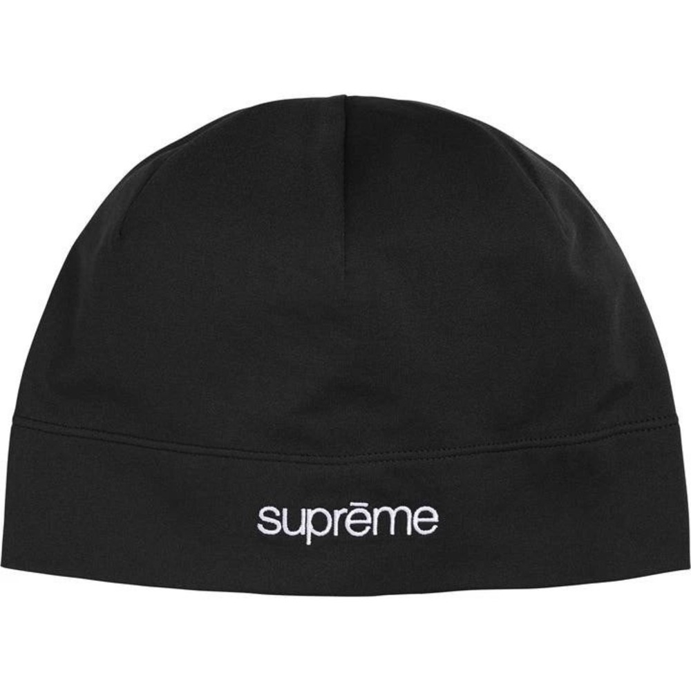 New Supreme Base Layer Beanie Black FW26BN45 Skull Cap OS